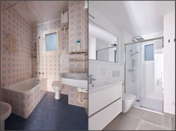 Small Bathroom Renovation in Reston