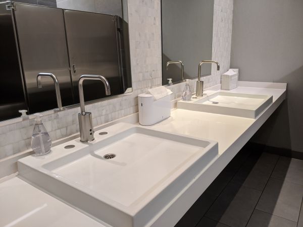 Office Bathroom Renovation in Reston