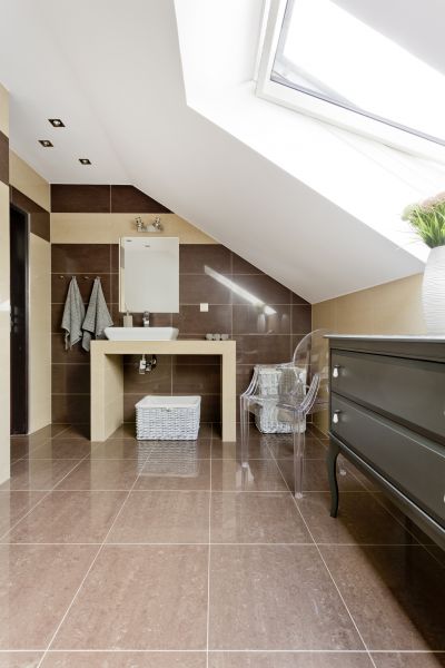 Attic Bathroom Installation in Reston